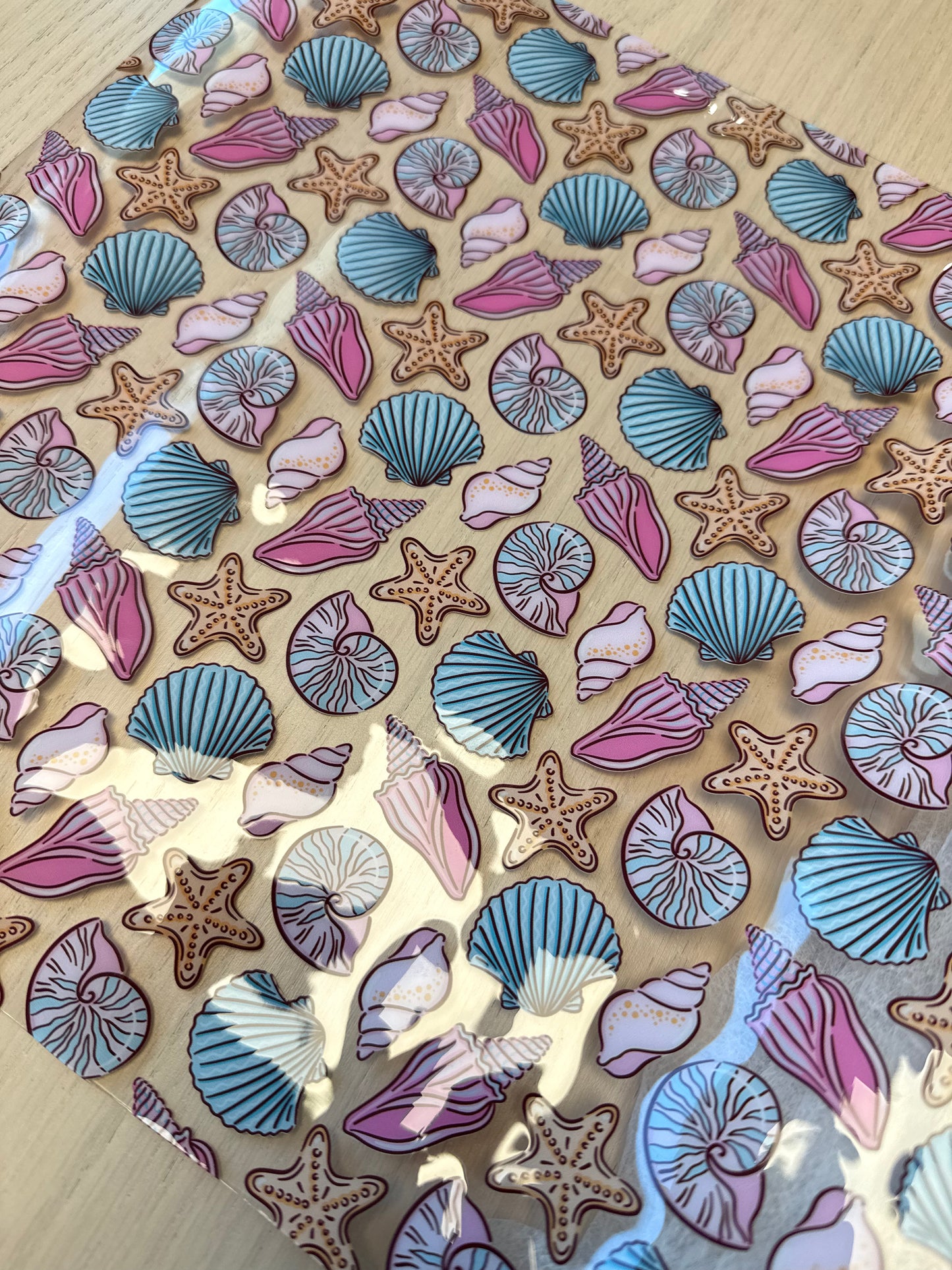 Coquillage - TPU Transparent 12"x 52"