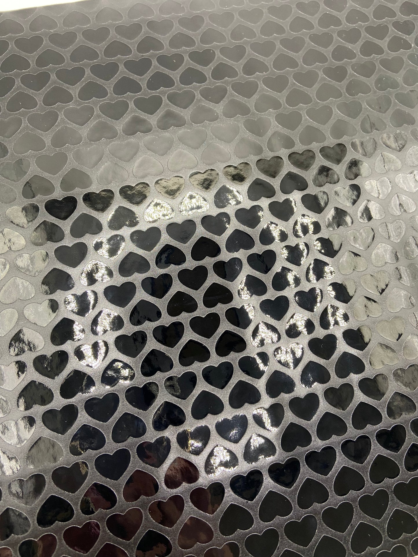 Black Mate Shiny Hearts - Vinyl