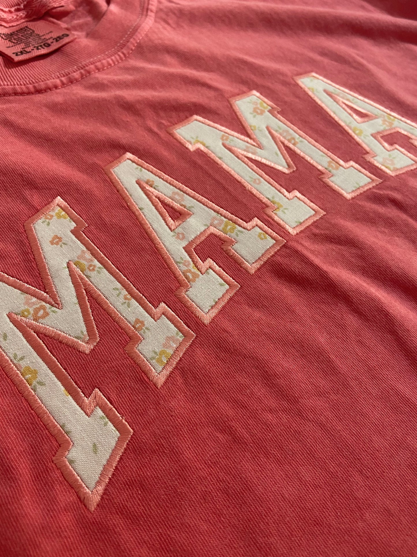 MAMA - Embroidered T-Shirt (CREATE YOUR OWN)
