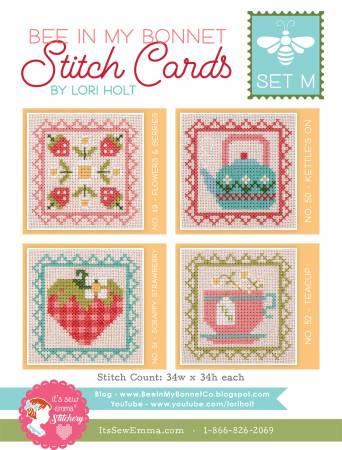 Bee In My Bonnet Stitch Cartes Ensemble M