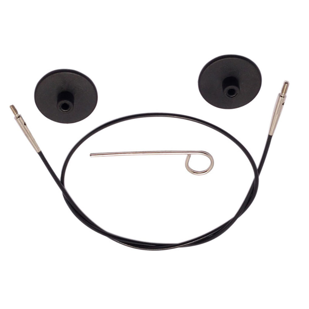KNITPRO Interchangeable Needle Cable Black