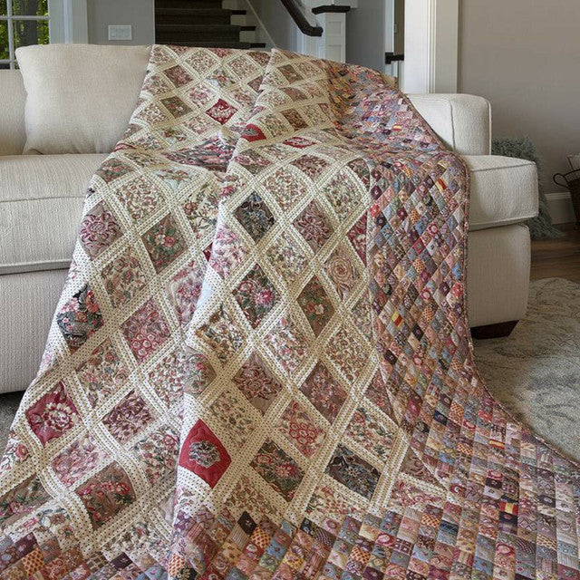 Jane Austen Coverlet Quilt Kit - Create Your Literary Heirloom | Riley Blake Designs (1 LEFT!)