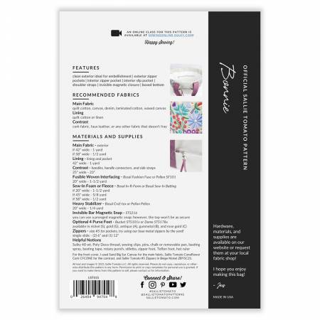 Bonnie - Sallie Tomato Pattern