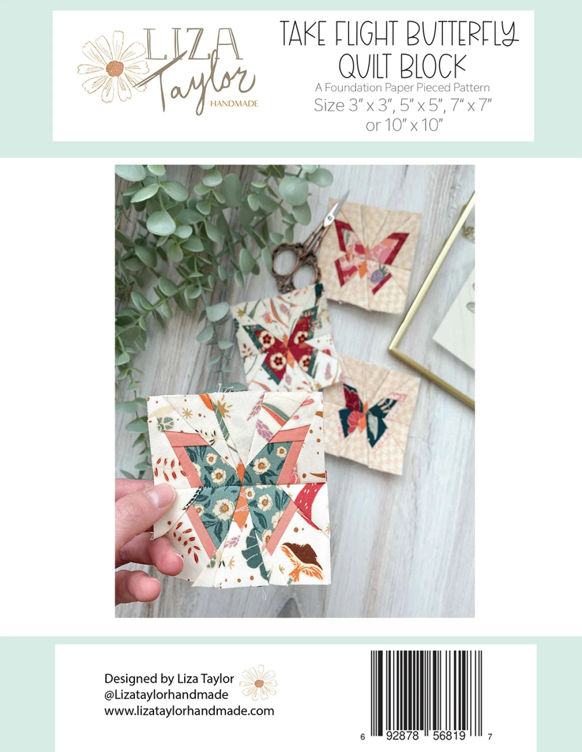 Patron FPP papillon Take Flight - Liza Taylor