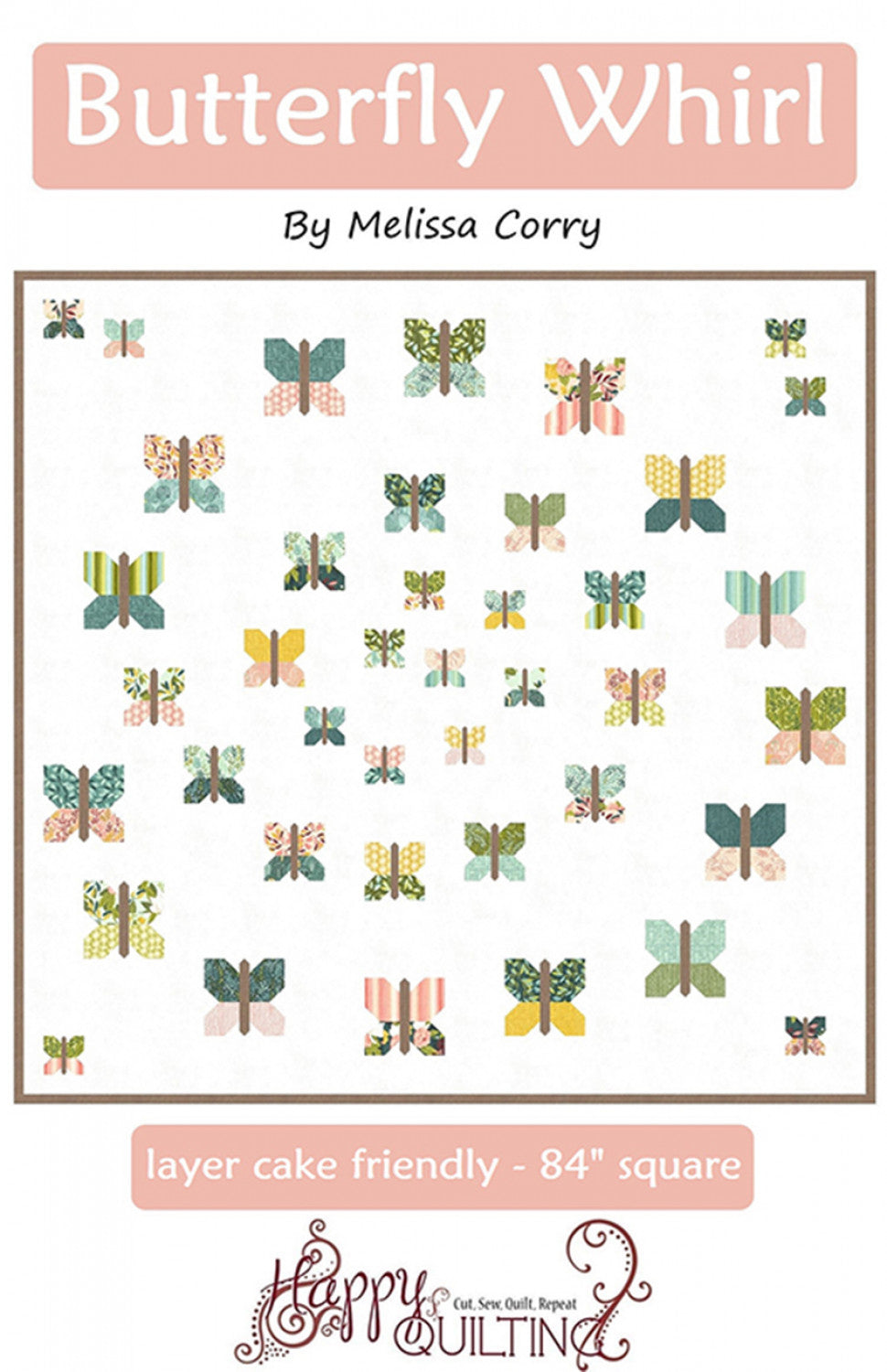 Butterfly Whirl Quilting Pattern - Melissa Corry