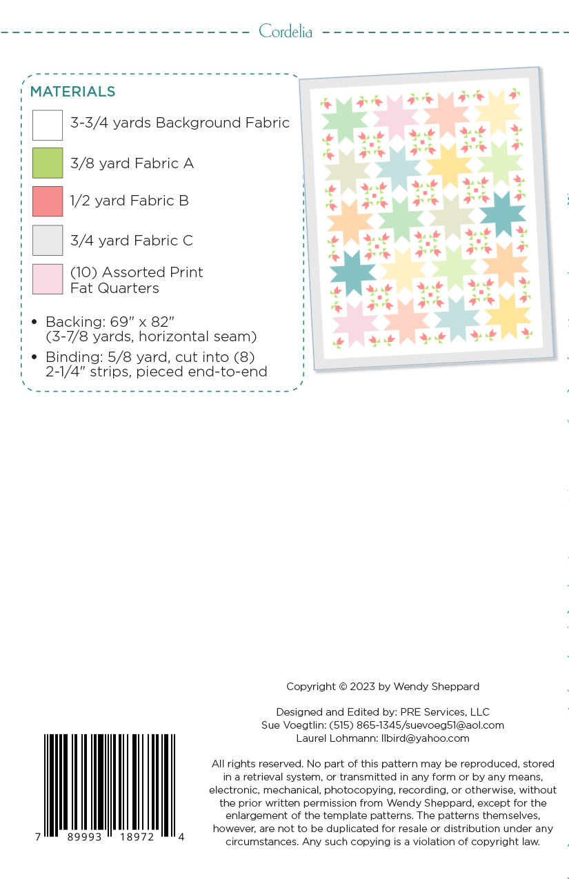 Buds and Butterfly Quilt Kit - Riley Blake Designs
