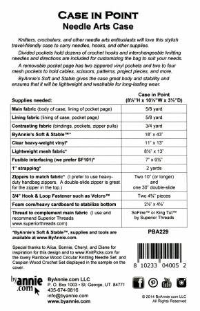 Case In Point - Byannie Pattern