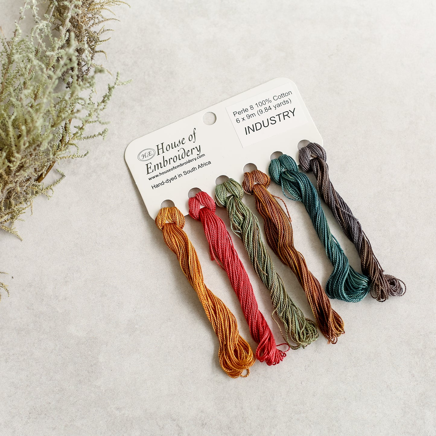 Industry - House Of Embroidery Collections - Floss, Perle 8, Perle 12