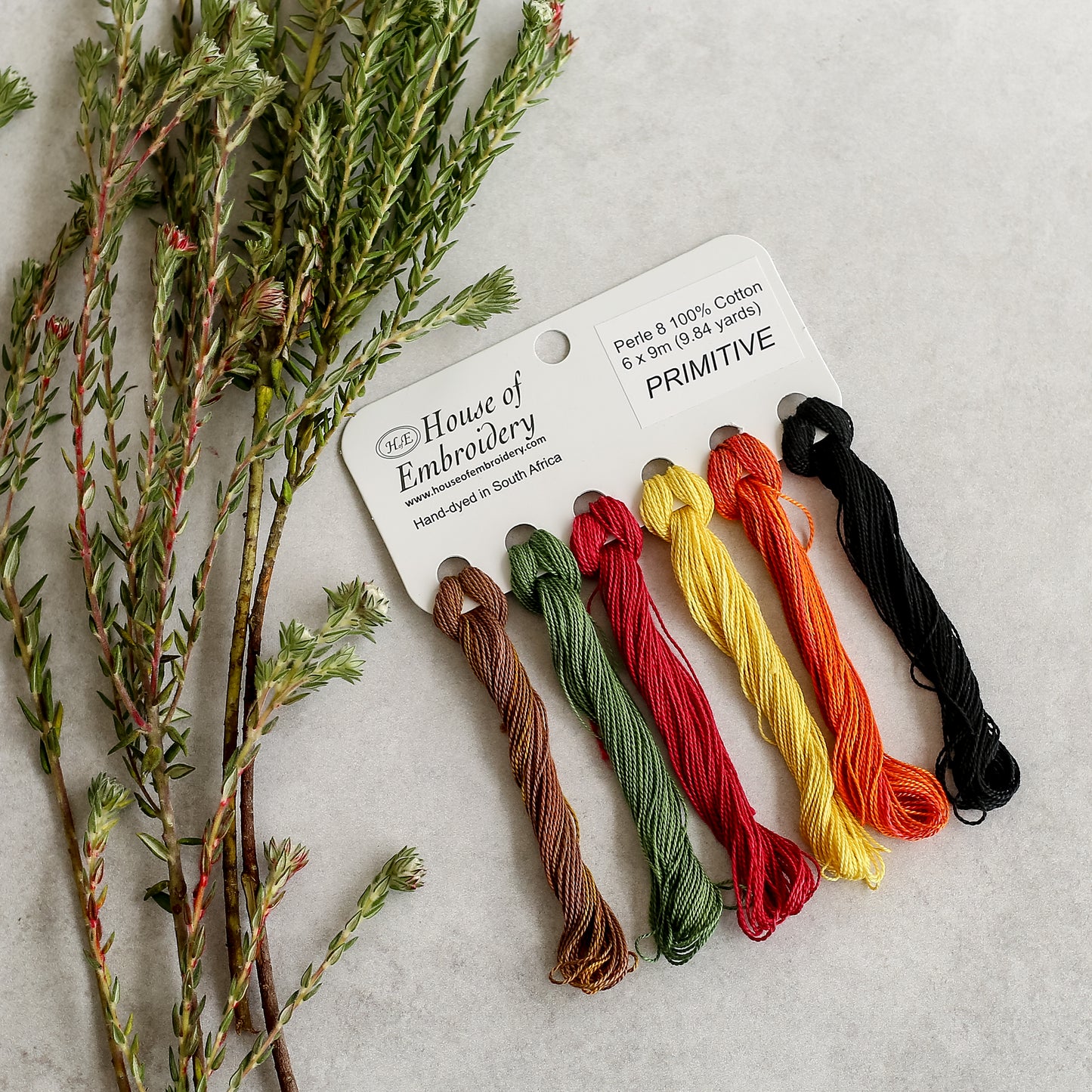 Primitive - House Of Embroidery Collections - Floss, Perle 8, Perle 12