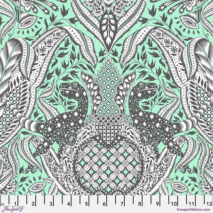 Tula Pink - ROAR! - Dino Rapt (Mint)