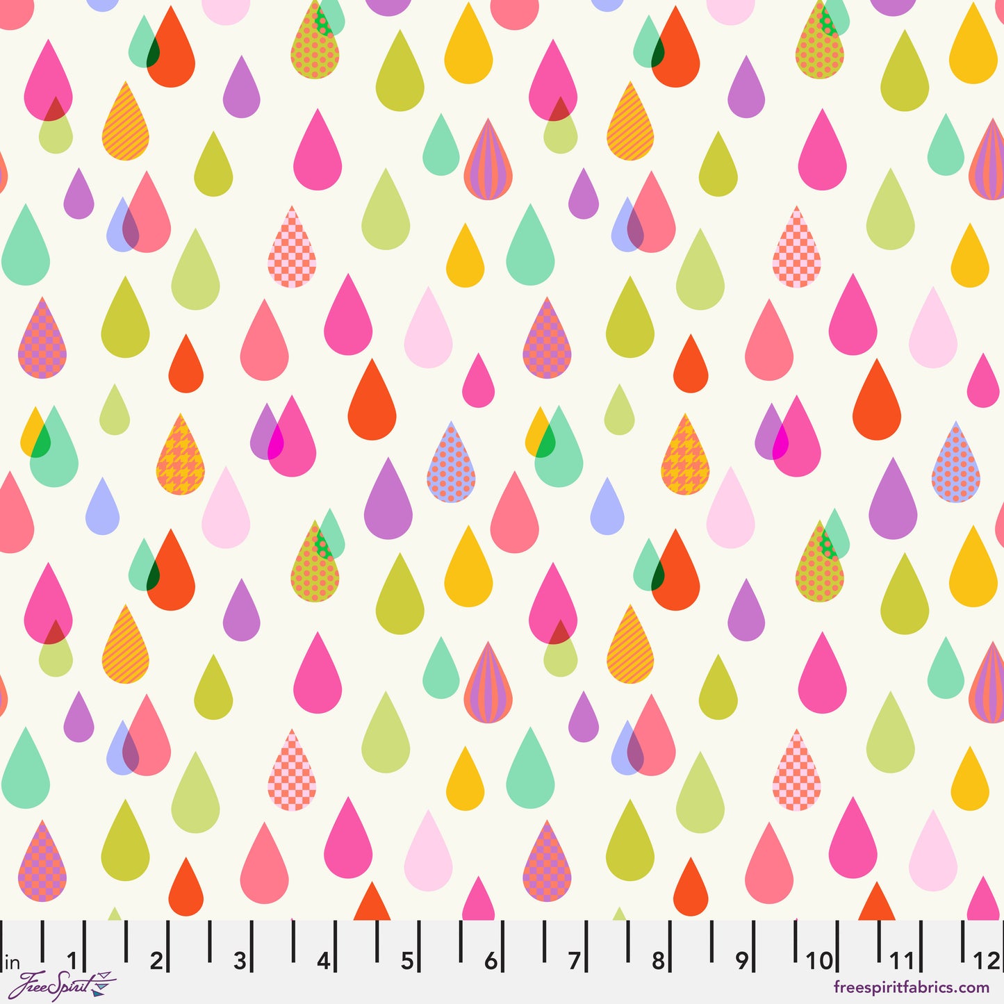 Tula Pink - UNTAMED - Rainfall (Lunar)