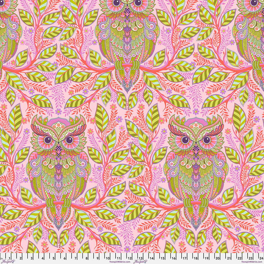**PRE-ORDER** Tula Pink - Full Moon Forest II - Hootie Patootie (Honey)