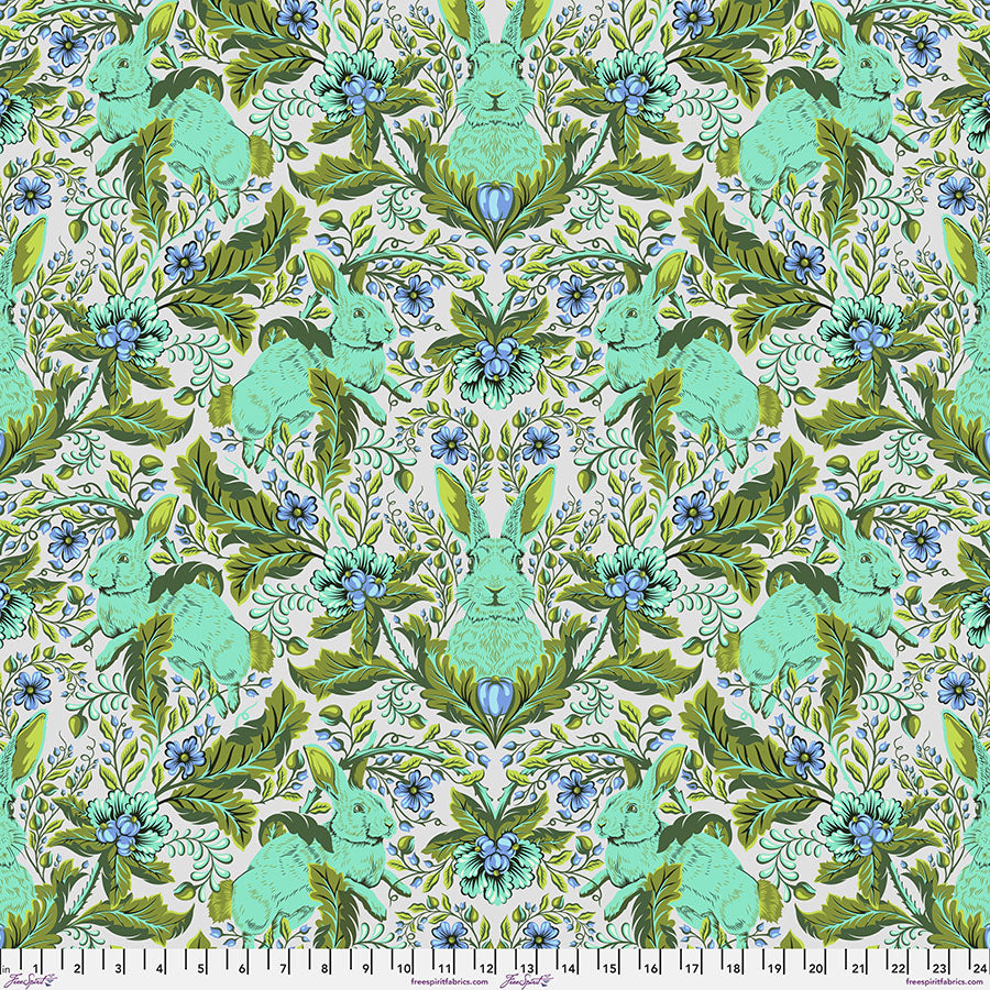 Tula Pink - Full Moon Forest II - Hoppy Go Lucky (Starlight)