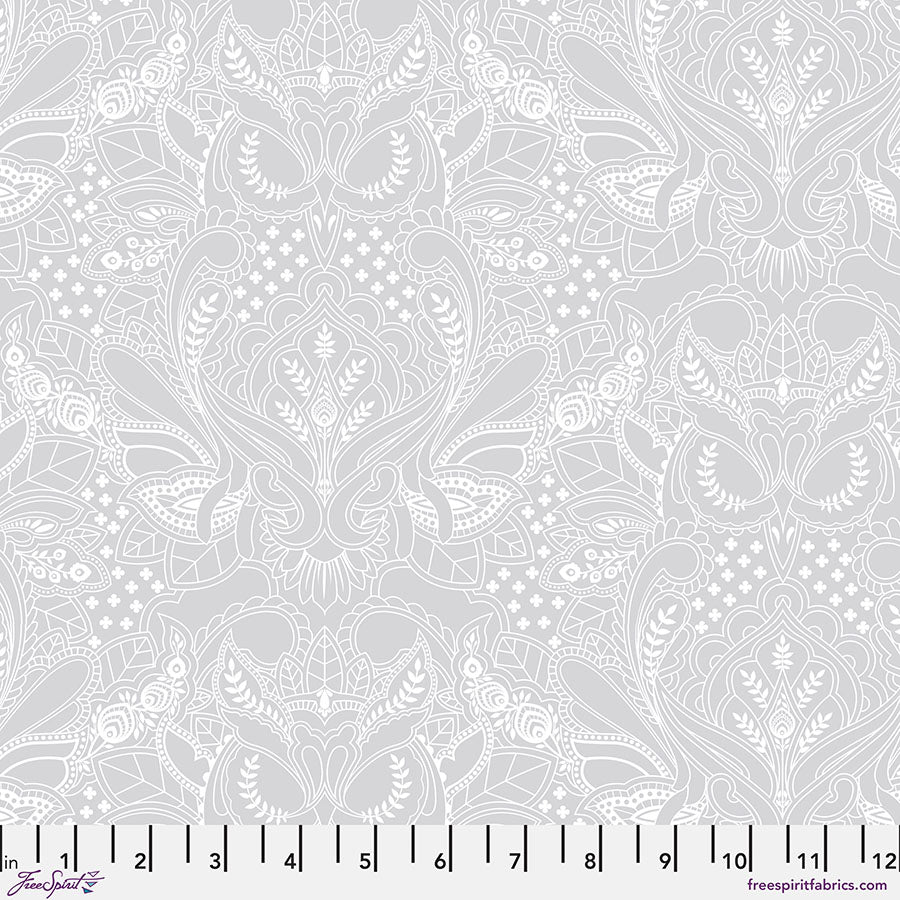 Tula Pink - True Colors - Ghost Owl (Whisper)
