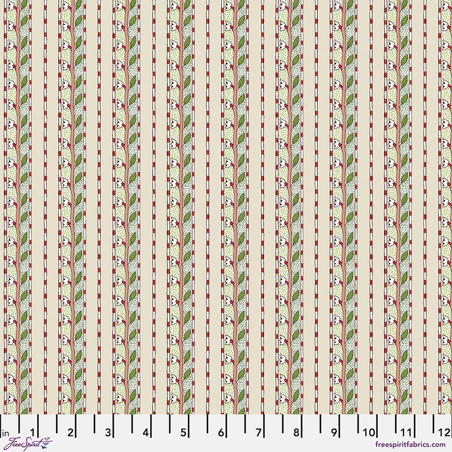 **PRE-ORDER**The Original Morris & Co - Bedford Park - Daffodil Stripe (Ivory)