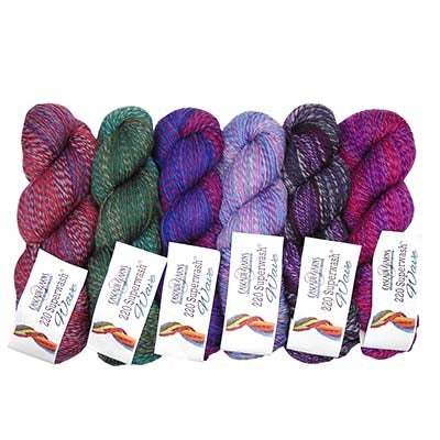 Nightshift Shawl Kit - Cascade 220 Superwash Wave