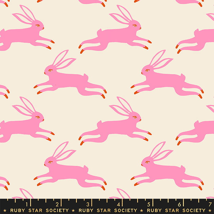 Backyard - Bunny Run Flamingo - Ruby Star Society