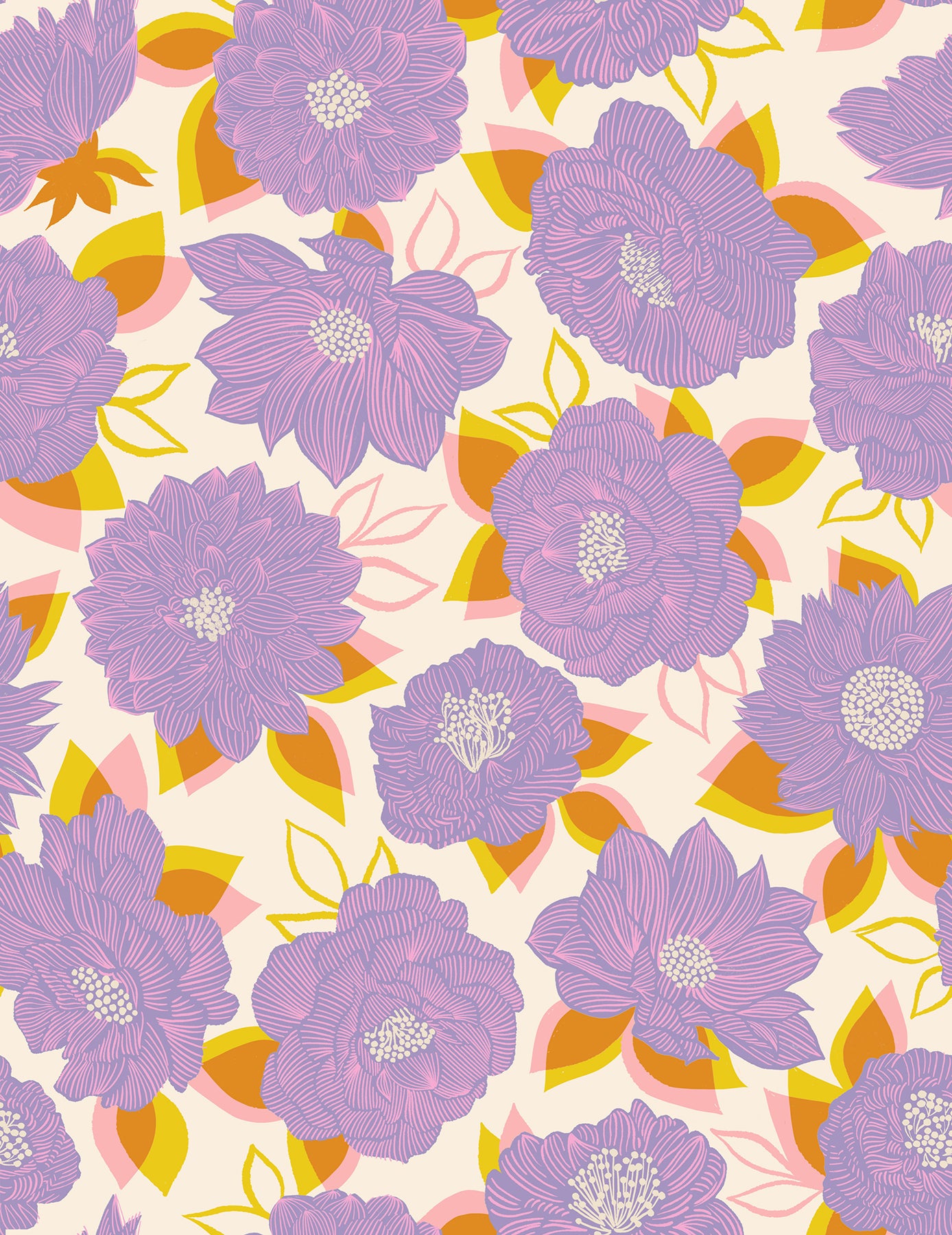 Favorite Flowers - Thistle Main - Ruby Star Society