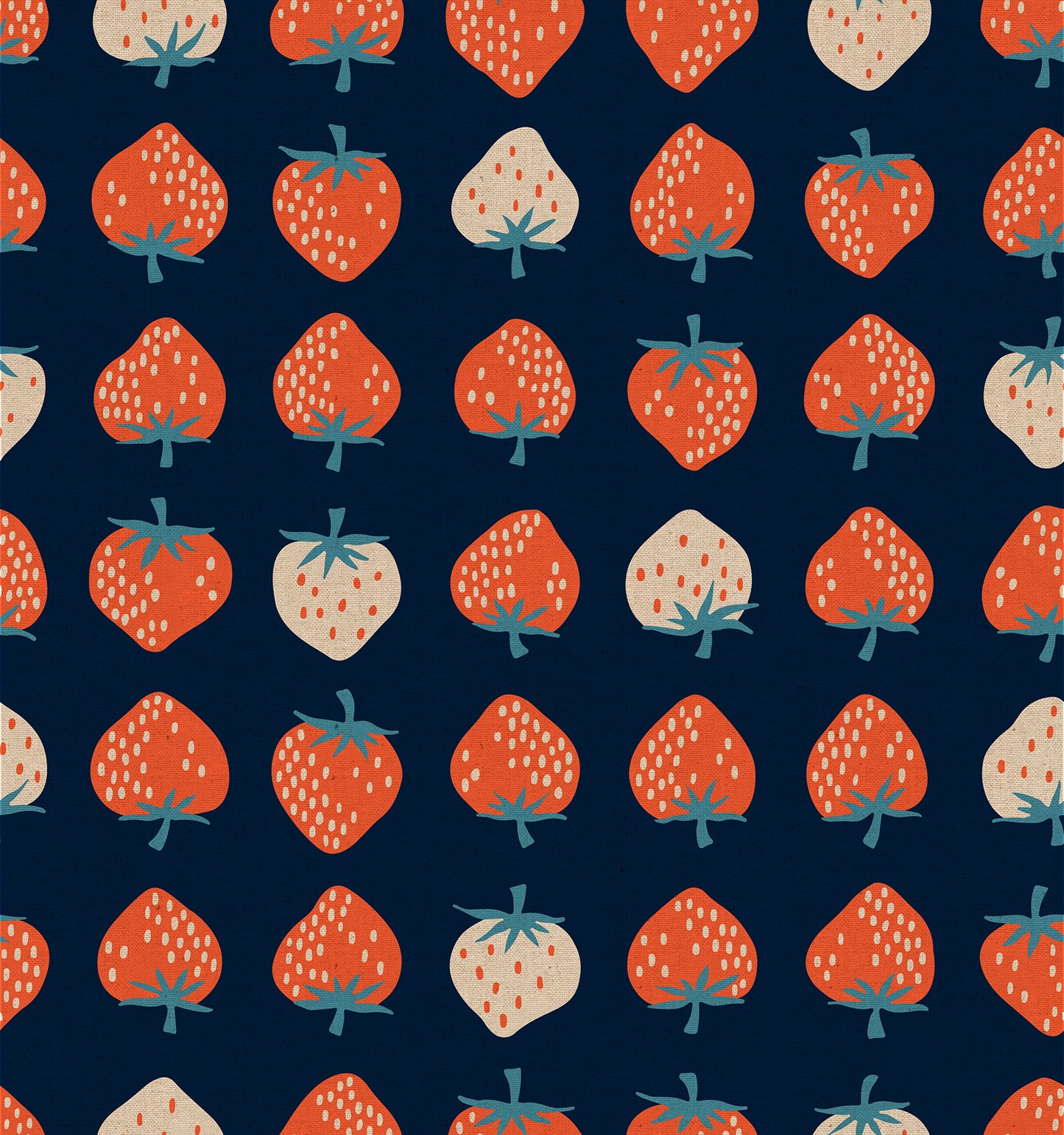 Strawberry Canvas - Navy - Ruby Star Society