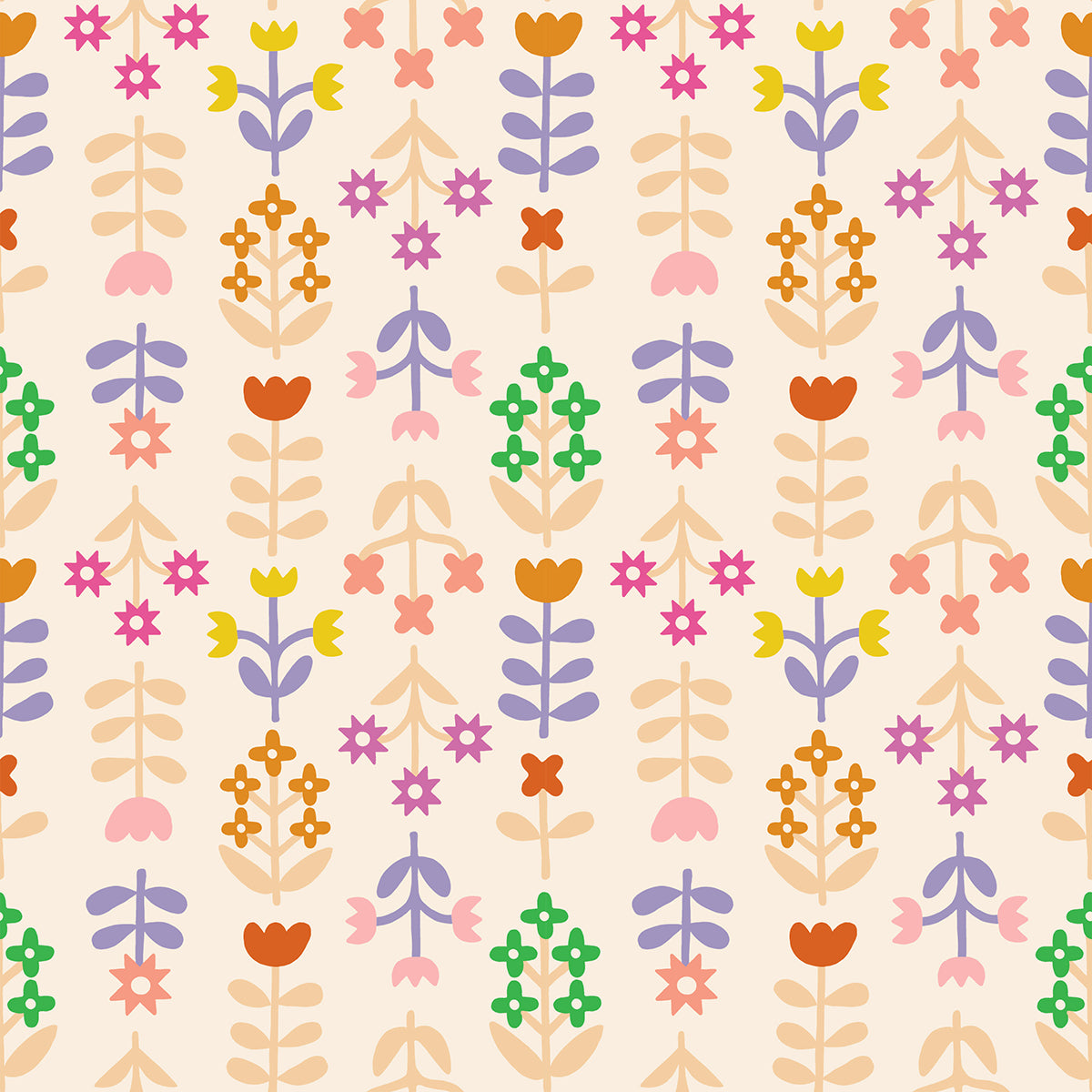 Favorite Flowers - Natural- Ruby Star Society