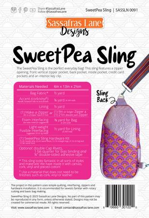 SweetPea Sling- Sassafras Lane Designs Pattern