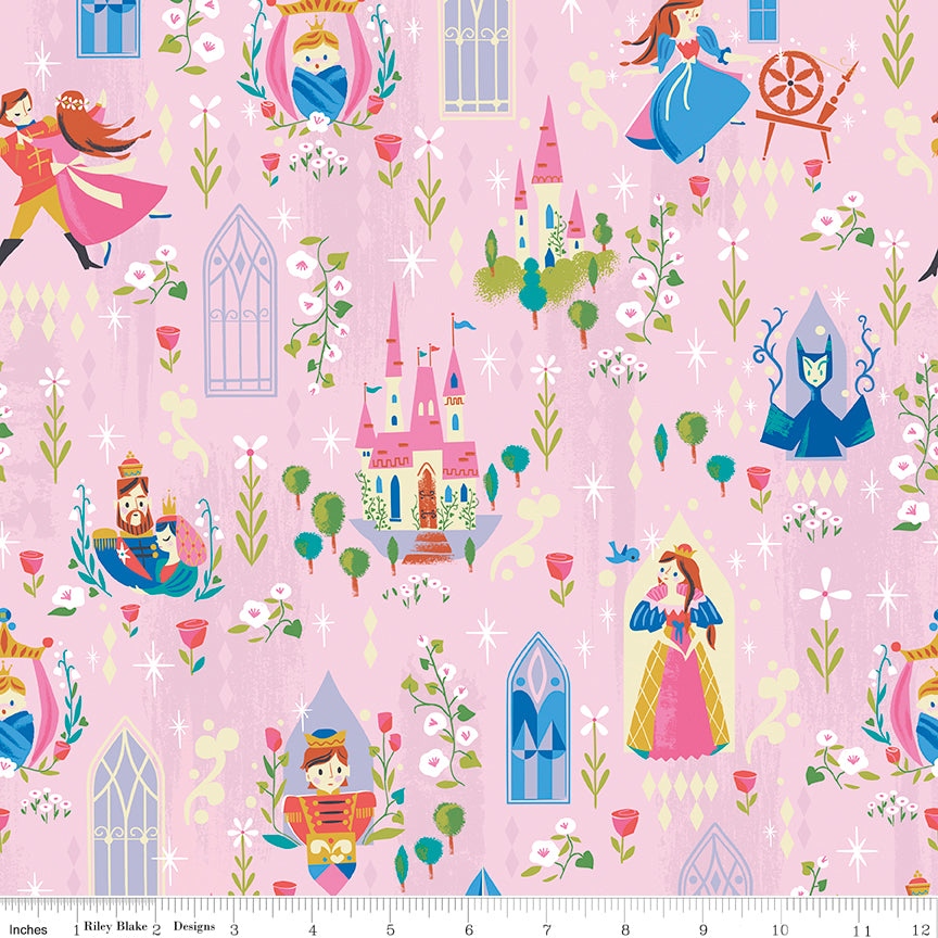 Little Brier Rose - Main Pink - Riley Blake Designs