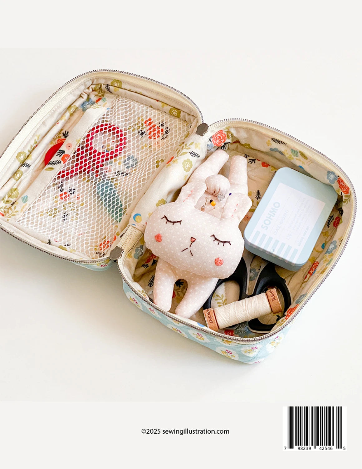 Minki Kim Daily Essential Pouch Pattern - Printed Pattern English