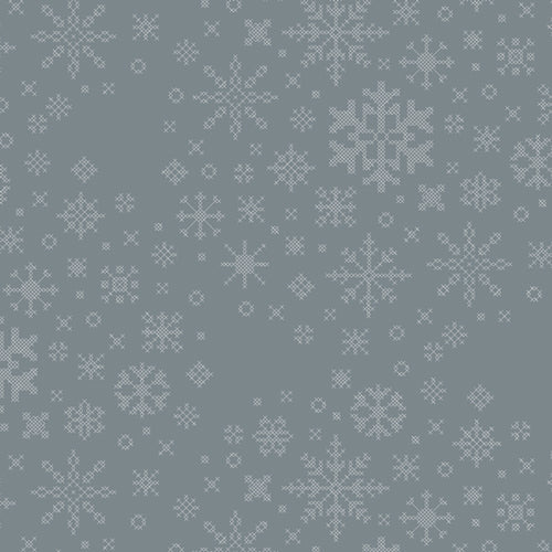 Snow Day - Ice Crystals - Art Gallery Fabrics
