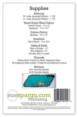 The Traveler Needle Keeper - Sue Spargo Pattern