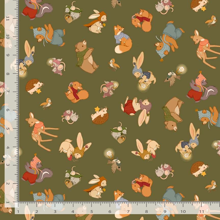 Little Forest Holiday (NINA STAJNER) - Forest Friends Clover - Dear Stella
