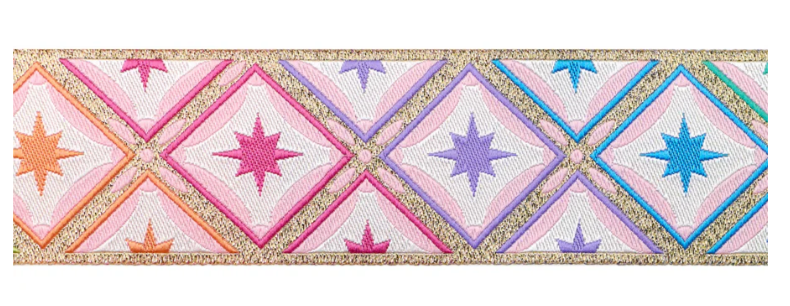 STARGAZER METALLIC MINT - 1-1/2" (38MM) - TULA PINK ROAR