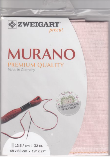 Zweigart Murano 32 ct - 4115 Light Peach