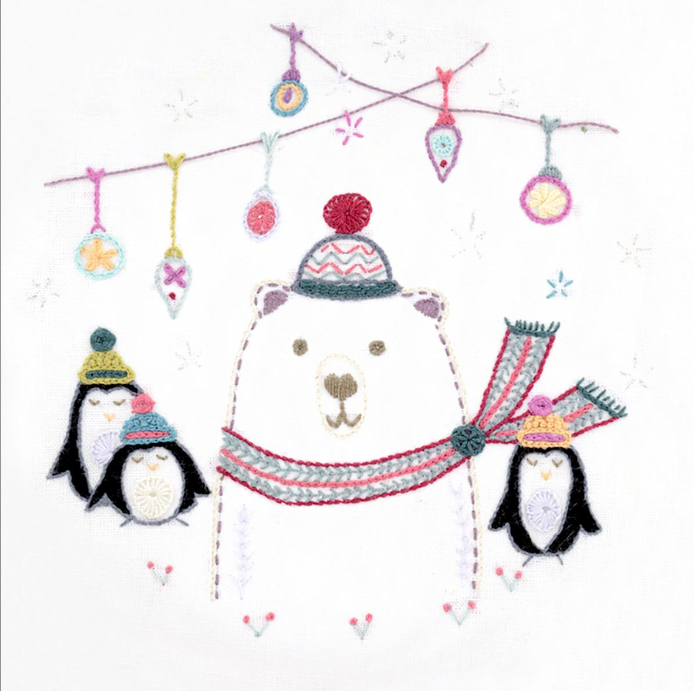 Askor team du grand nord - Embroidery kit - Un chat dans l'aiguille