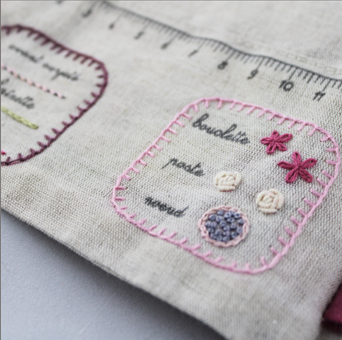 Travaux de Dames - Embroidery kit - Un chat dans l'aiguille