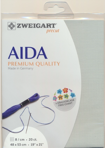 Zweigart AIDA 20CT - Menthe Pastel 718