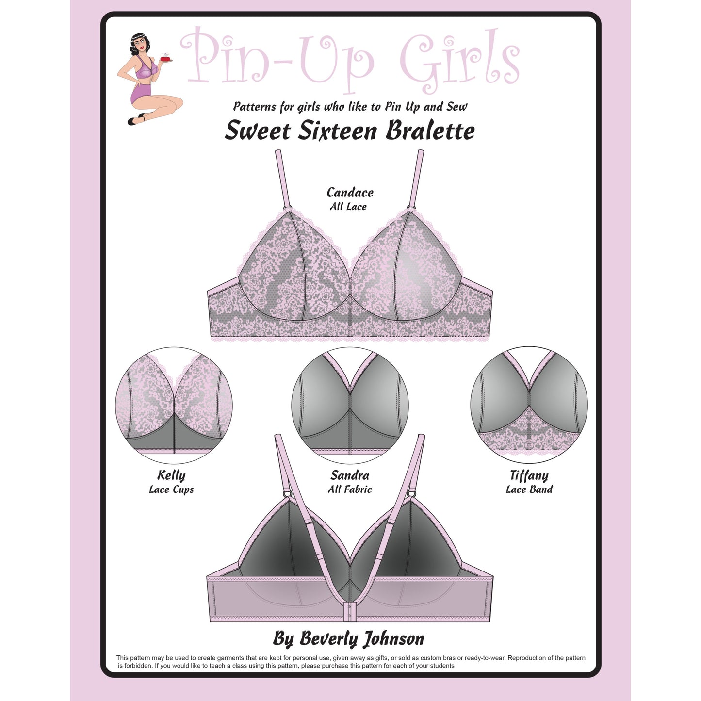 Sweet Sixteen Bralette Pattern