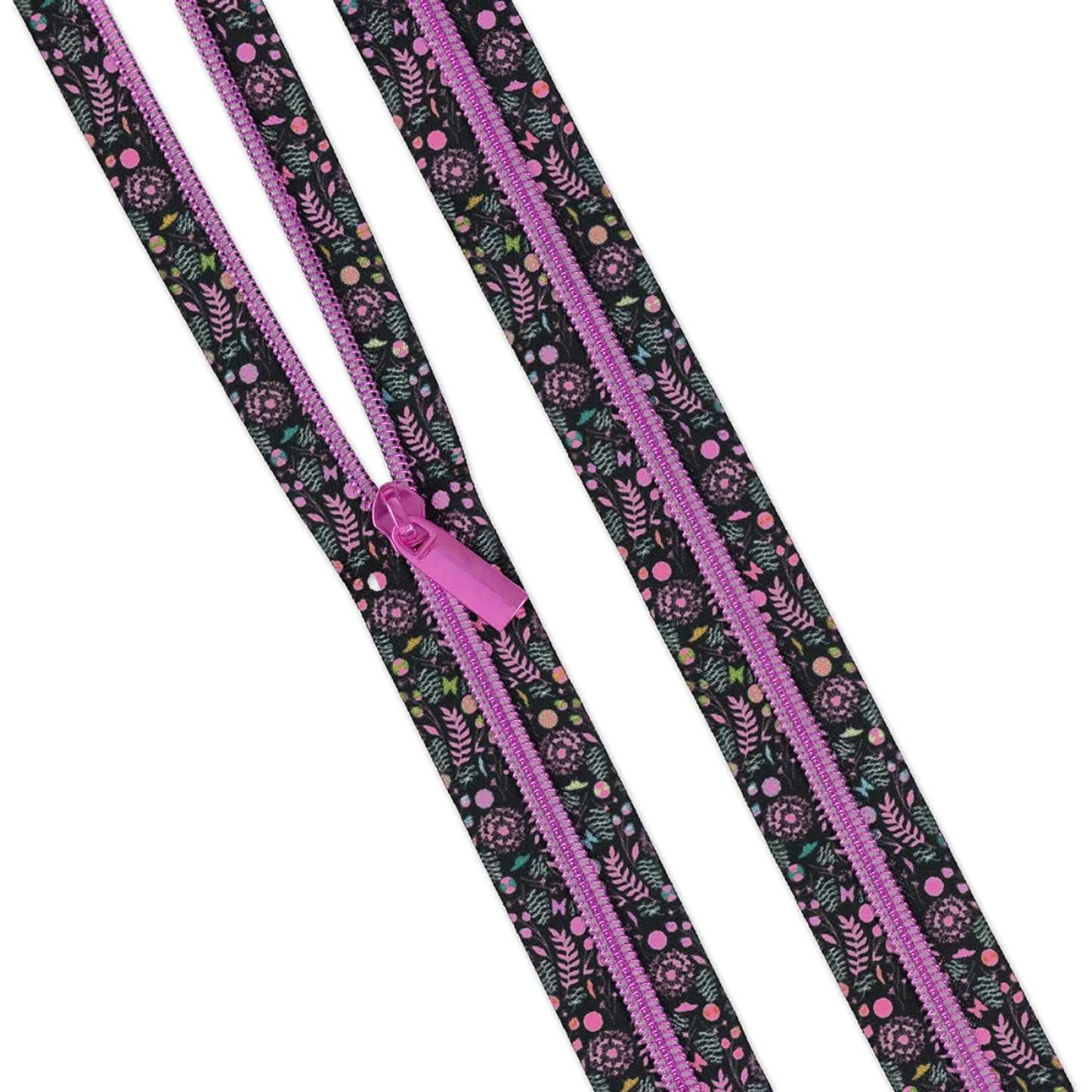 **PRÉCOMMANDE** Collection Tula Pink Prince Charming Deja Vu : 3 verges de fermetures éclair n°5 Pissenlit