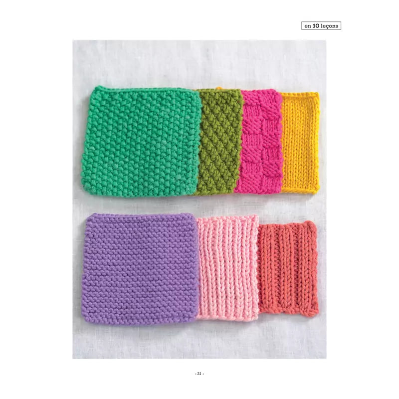 Apprendre le tricot en 10 leçons - Juliette Michelet