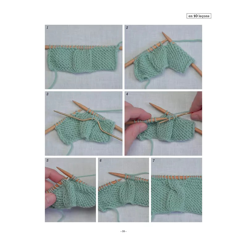 Apprendre le tricot en 10 leçons - Juliette Michelet