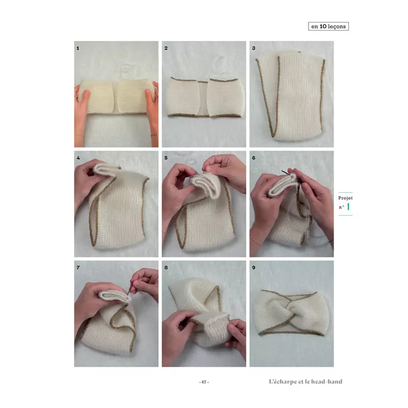Apprendre le tricot en 10 leçons - Juliette Michelet