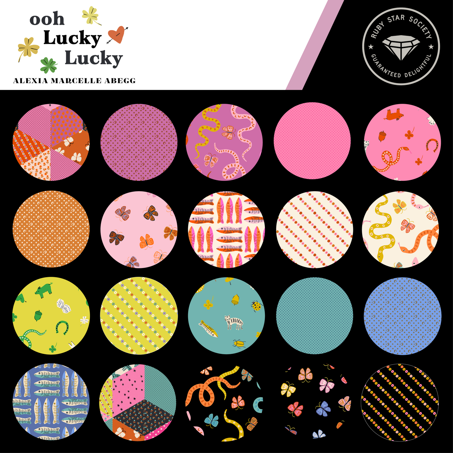 Ooh Lucky Lucky - Jelly Roll 2.5" Strips - Ruby Star Society