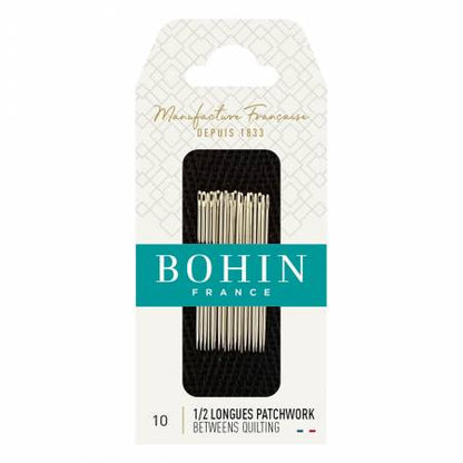 Bohin 1/2 Betweens Quilting Needles(4 Sizes)