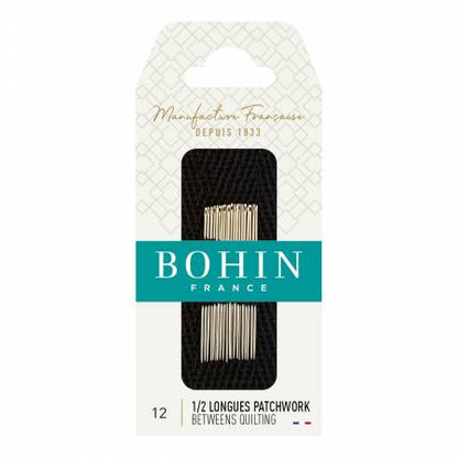 Bohin 1/2 Betweens Quilting Needles(4 Sizes)