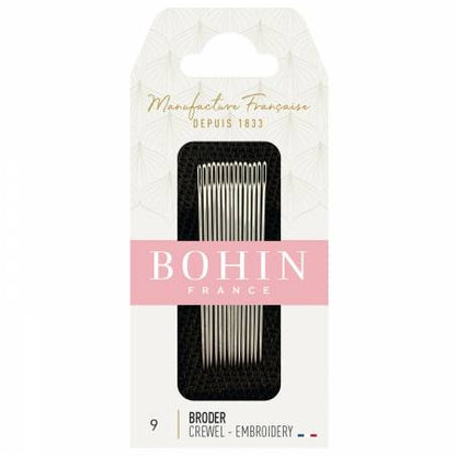 Bohin Embroidery Needles (4 Sizes)