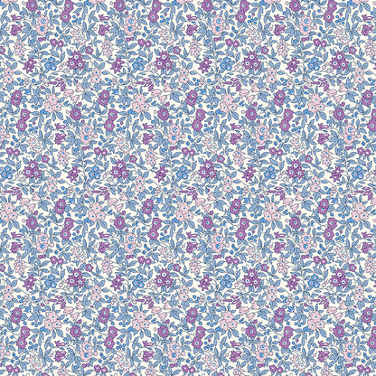 Everlasting - Forget Me Not Blossom A - Liberty Lasenby Cotton
