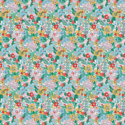 Everlasting - Flowertop Forest B - Liberty Lasenby Cotton