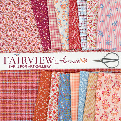 Fairview Avenue - Bundle 16 coupons de tissu (fat quarters) - Art Gallery Fabrics