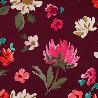 FRENCH TERRY DIGITAL COLETTE NERIDA HANSEN - PLUM