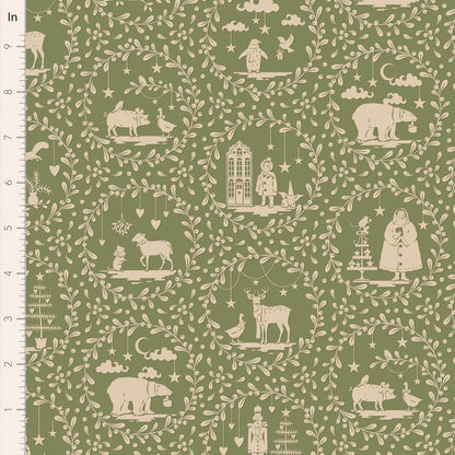 **PRÉCOMMANDE** Imprimé principal Merry Little Christmas - lot de demi-mètres