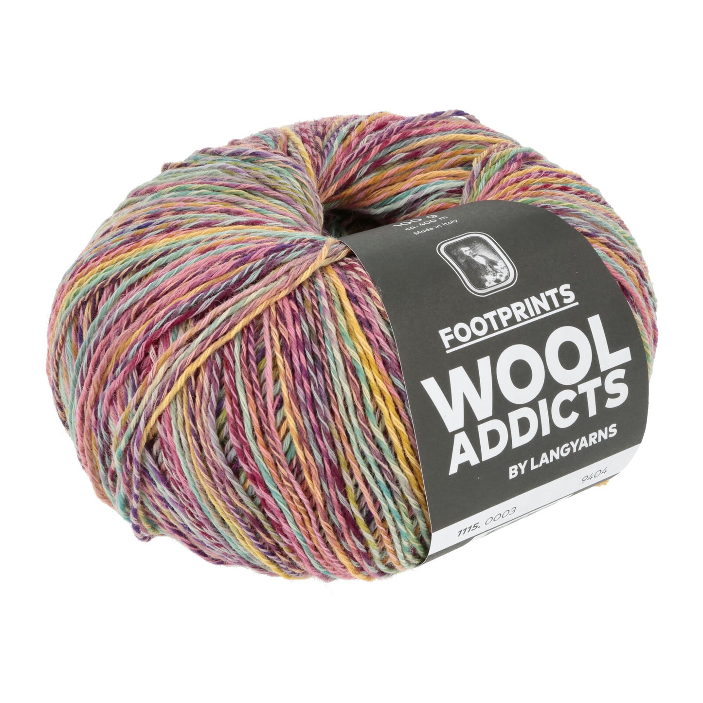 Lang Yarns - FOOTPRINTS - Sour Candy
